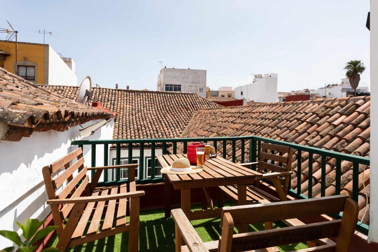 Casa Tradicional Canaria En La Laguna Centro ภายนอก รูปภาพ